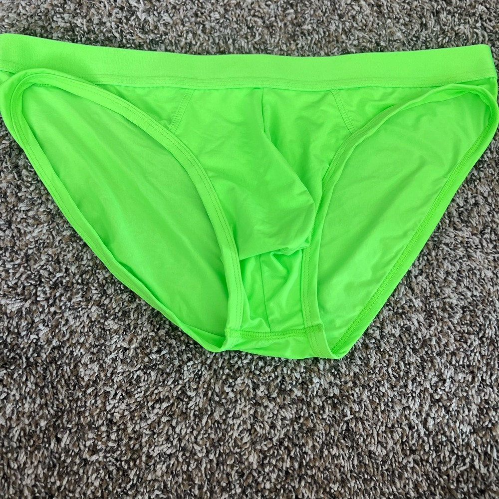 Vibrant Lime Men's Briefs